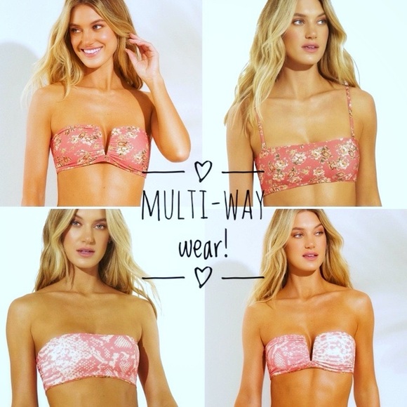 MAAJI Set - Flicker Strapless Bikini Top & Sublimity Signature Bottoms - S/XS - Picture 9 of 16